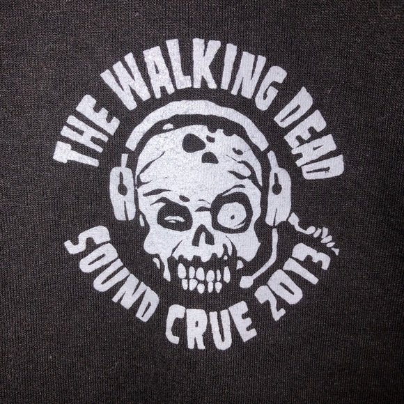 2013 Walking Dead sound crew t-shirt - Picture 3 of 5